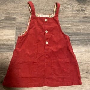 Corduroy Dress burgundy